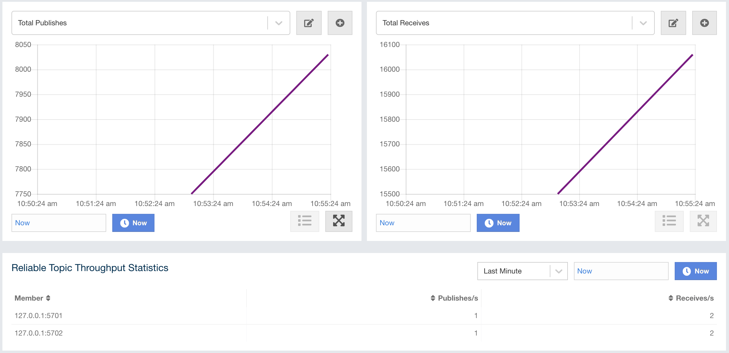 Monitoring Reliable Topics