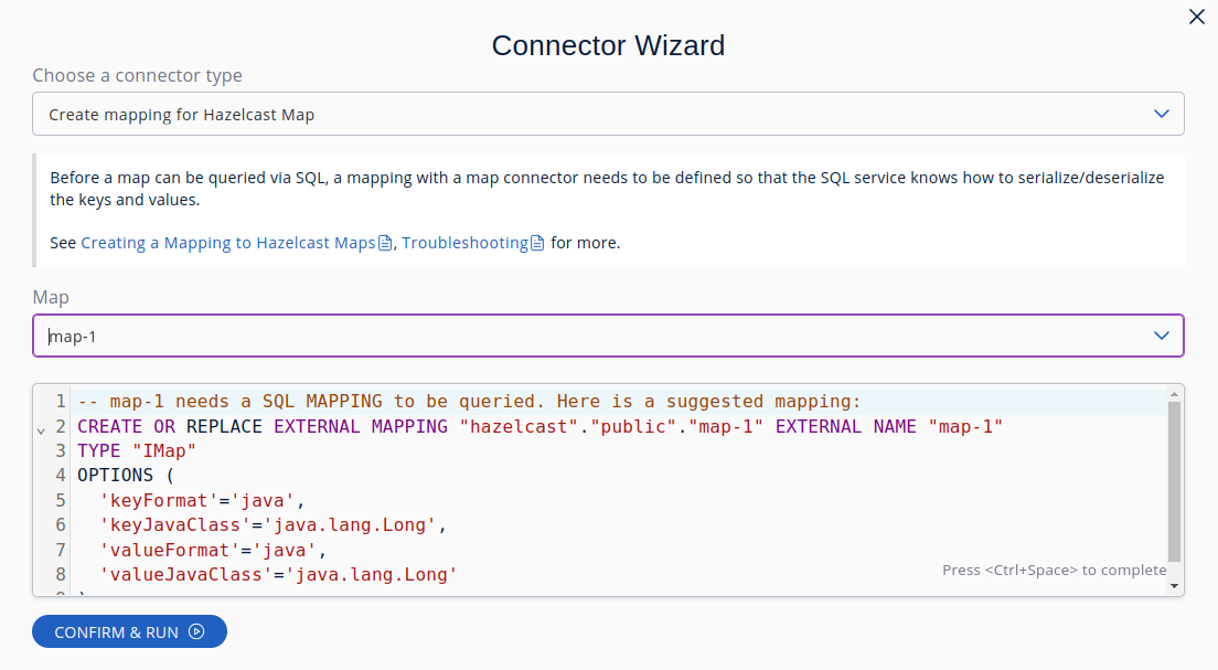 SQL Browser Connect Maps