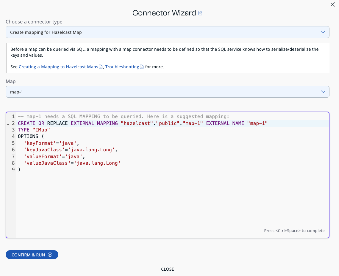 SQL Browser Connect Maps